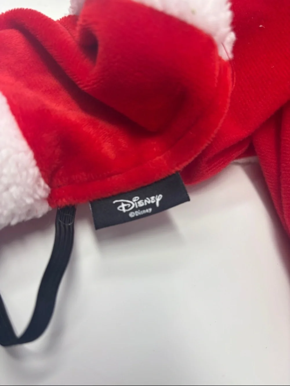 Disney Blue Stitch Plush in Red Santa dog Costume NWT xxl